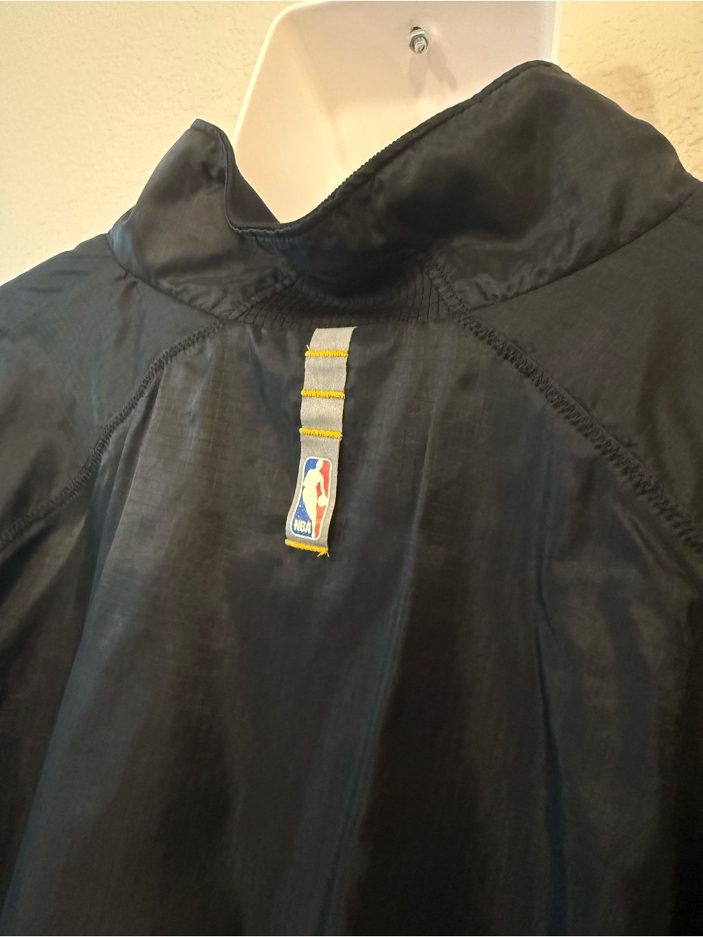 Adidas Los Angeles Lakers Full Zip Track Jacket Black Three Stripe Men’s | XXL - Picture 9 of 14